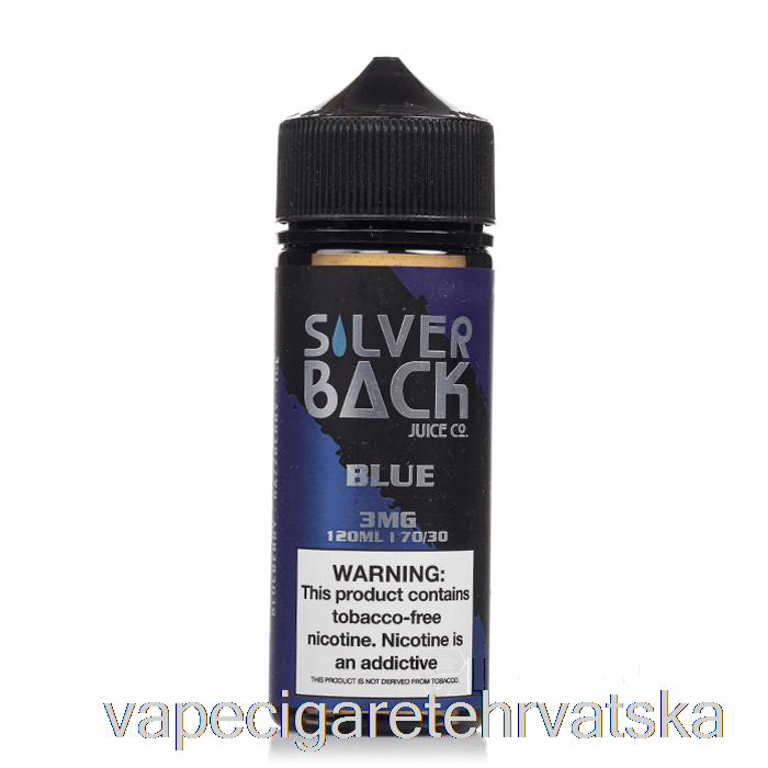 Vape Hrvatska Blue - Silverback Juice Co. - 120 Ml 0 Mg